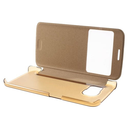 Wallet Case für Samsung Galaxy S6 Edge G925 Window View Book Etui