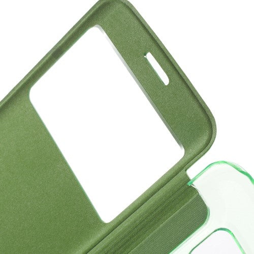 Wallet Case für Samsung Galaxy S6 Edge G925 Window View Book Etui