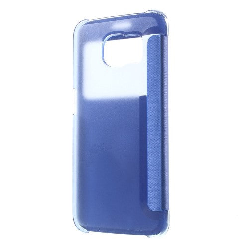 Wallet Case für Samsung Galaxy S6 Edge G925 Window View Book Etui