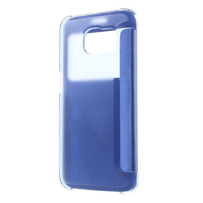 Wallet Case für Samsung Galaxy S6 Edge G925 Window View Book Etui