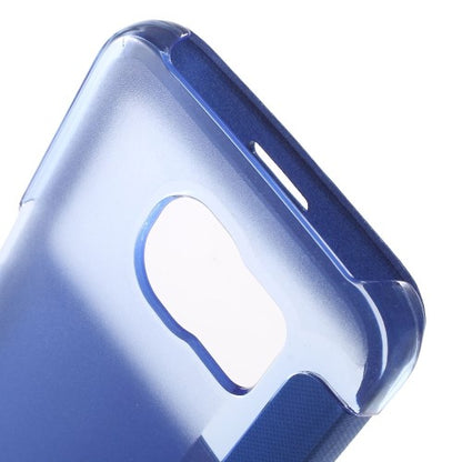 Wallet Case für Samsung Galaxy S6 Edge G925 Window View Book Etui
