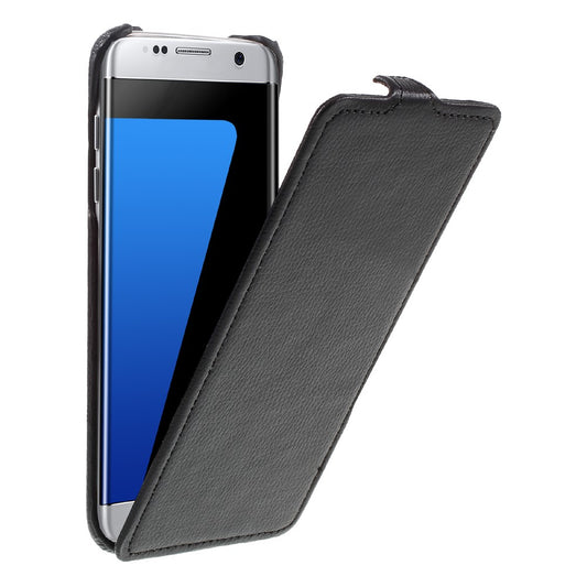 Flip Case für Samsung Galaxy S7 Edge G935 Litchi Skin Vertikal