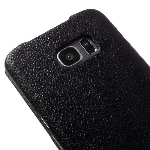 Flip Case für Samsung Galaxy S7 Edge G935 Litchi Skin Vertikal