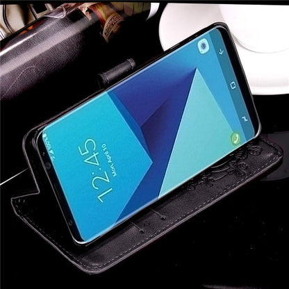 Wallet Case für Samsung Galaxy S8 G950 Imprint Flower Motiv
