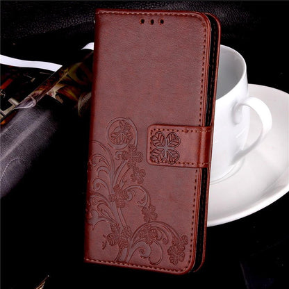 Wallet Case für Samsung Galaxy S8 G950 Imprint Flower Motiv