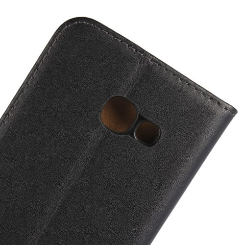 Wallet Case für Samsung Galaxy A3 A320 (2017) Genuine Split Echt Leder