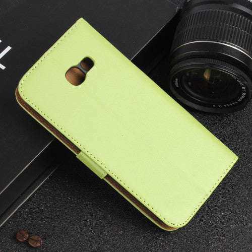 Wallet Case für Samsung Galaxy A3 A320 (2017) Genuine Split Echt Leder