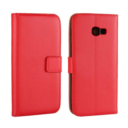 Wallet Case für Samsung Galaxy A3 A320 (2017) Genuine Split Echt Leder