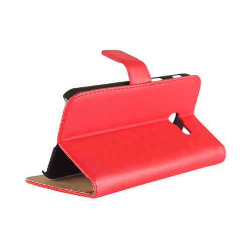 Wallet Case für Samsung Galaxy A3 A320 (2017) Genuine Split Echt Leder