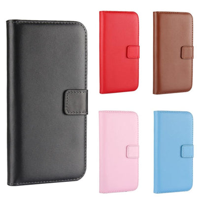 Wallet Case für Samsung Galaxy A5 A520 (2017) Genuine Split Echt Leder