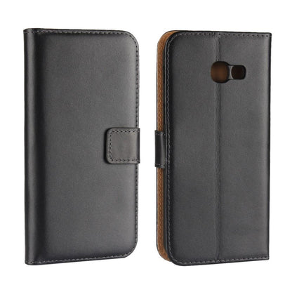 Wallet Case für Samsung Galaxy A5 A520 (2017) Genuine Split Echt Leder