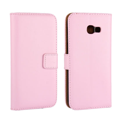 Wallet Case für Samsung Galaxy A5 A520 (2017) Genuine Split Echt Leder