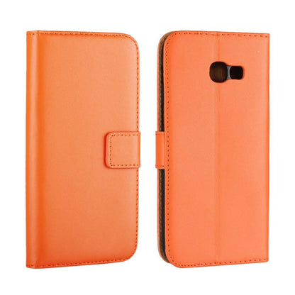 Wallet Case für Samsung Galaxy A5 A520 (2017) Genuine Split Echt Leder