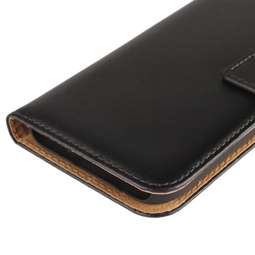 Wallet Case für Samsung Galaxy A5 A520 (2017) Genuine Split Echt Leder