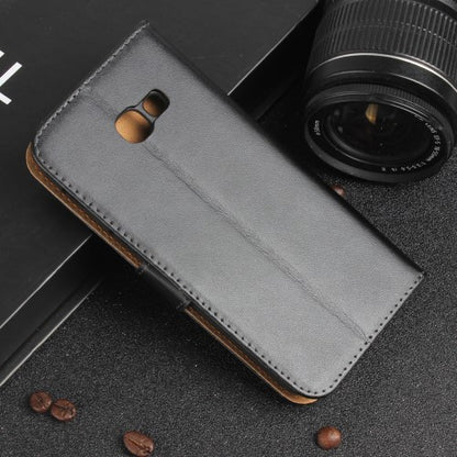 Wallet Case für Samsung Galaxy A5 A520 (2017) Genuine Split Echt Leder