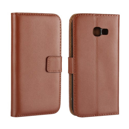 Wallet Case für Samsung Galaxy A5 A520 (2017) Genuine Split Echt Leder