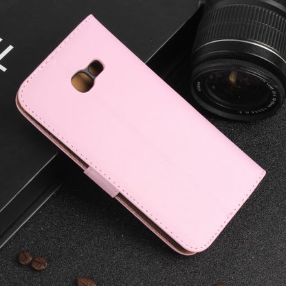 Wallet Case für Samsung Galaxy A5 A520 (2017) Genuine Split Echt Leder