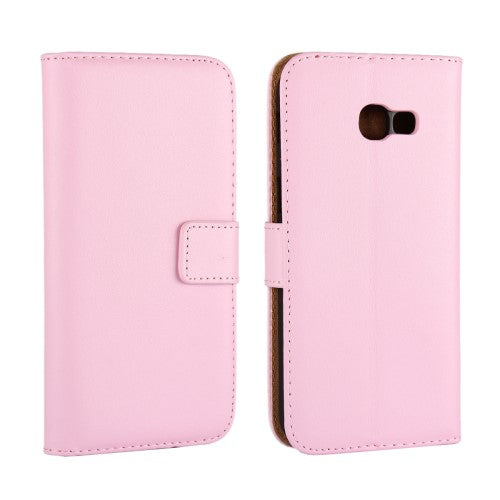 Wallet Case für Samsung Galaxy A5 A520 (2017) Genuine Split Echt Leder