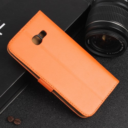 Wallet Case für Samsung Galaxy A5 A520 (2017) Genuine Split Echt Leder