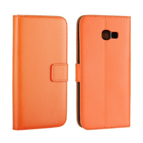 Wallet Case für Samsung Galaxy A5 A520 (2017) Genuine Split Echt Leder