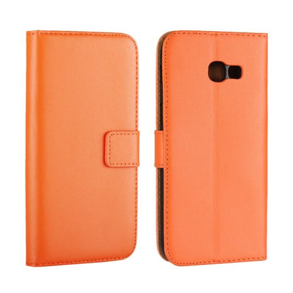 Wallet Case für Samsung Galaxy A5 A520 (2017) Genuine Split Echt Leder