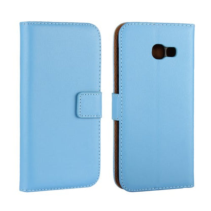 Wallet Case für Samsung Galaxy A5 A520 (2017) Genuine Split Echt Leder