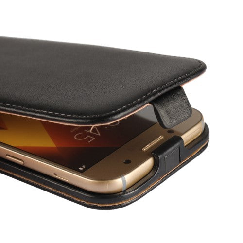 Flip Case für Samsung Galaxy A5 A520 (2017) Genuine Split Echt Leder