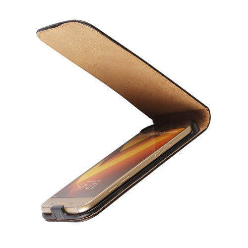Flip Case für Samsung Galaxy A5 A520 (2017) Genuine Split Echt Leder