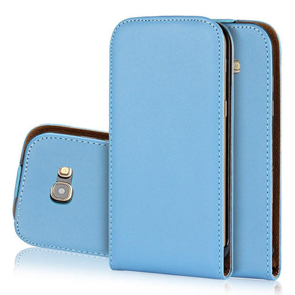 Flip Case für Samsung Galaxy A5 A520 (2017) Genuine Split Echt Leder