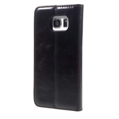 Wallet Case für Samsung Galaxy S7 Edge G935 CaseMe Oil Wax Skin Klapp Etui