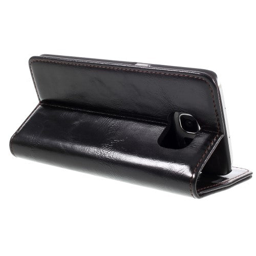 Wallet Case für Samsung Galaxy S7 Edge G935 CaseMe Oil Wax Skin Klapp Etui