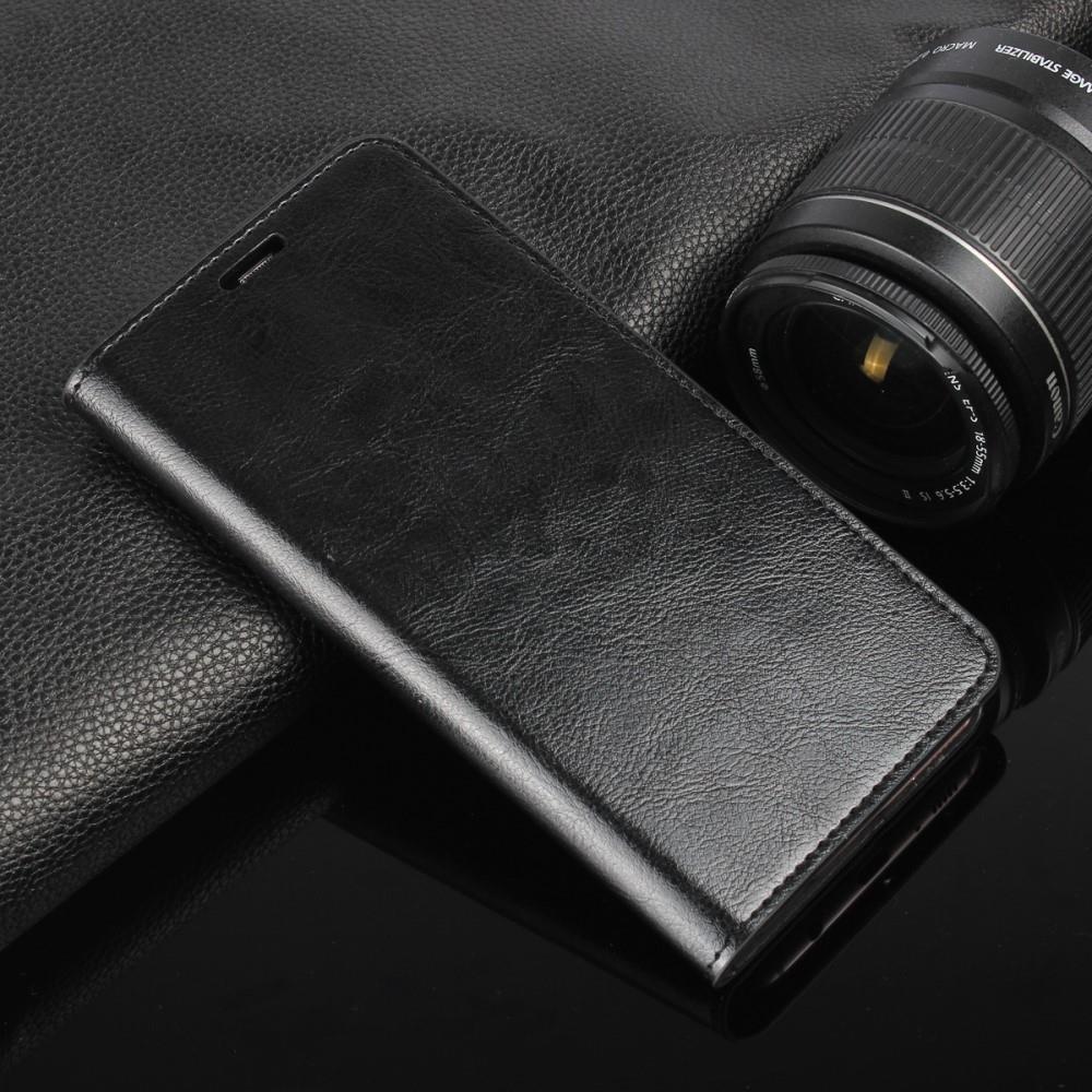 Wallet Case für Samsung Galaxy S8 PLUS G955 Genuine Split Echt Leder Crazy Horse