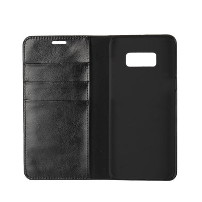 Wallet Case für Samsung Galaxy S8 PLUS G955 Genuine Split Echt Leder Crazy Horse