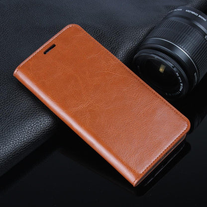 Wallet Case für Samsung Galaxy S8 PLUS G955 Genuine Split Echt Leder Crazy Horse
