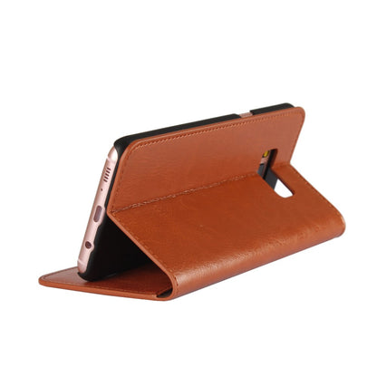 Wallet Case für Samsung Galaxy S8 PLUS G955 Genuine Split Echt Leder Crazy Horse