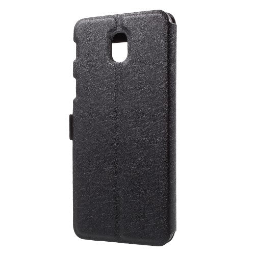 Wallet Case für Samsung Galaxy J5 J530 (2017) Dual Window View Silk Book Etui