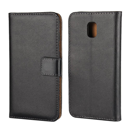 Wallet Case für Samsung Galaxy J5 J530 (2017) Genuine Split Echt Leder