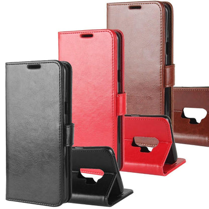 Wallet Case für Samsung Galaxy S9 PLUS G965 Crazy Horse Card Slot
