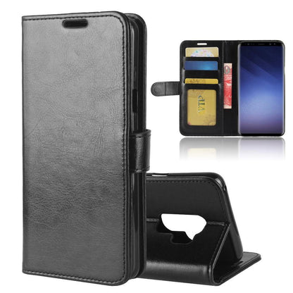 Wallet Case für Samsung Galaxy S9 PLUS G965 Crazy Horse Card Slot