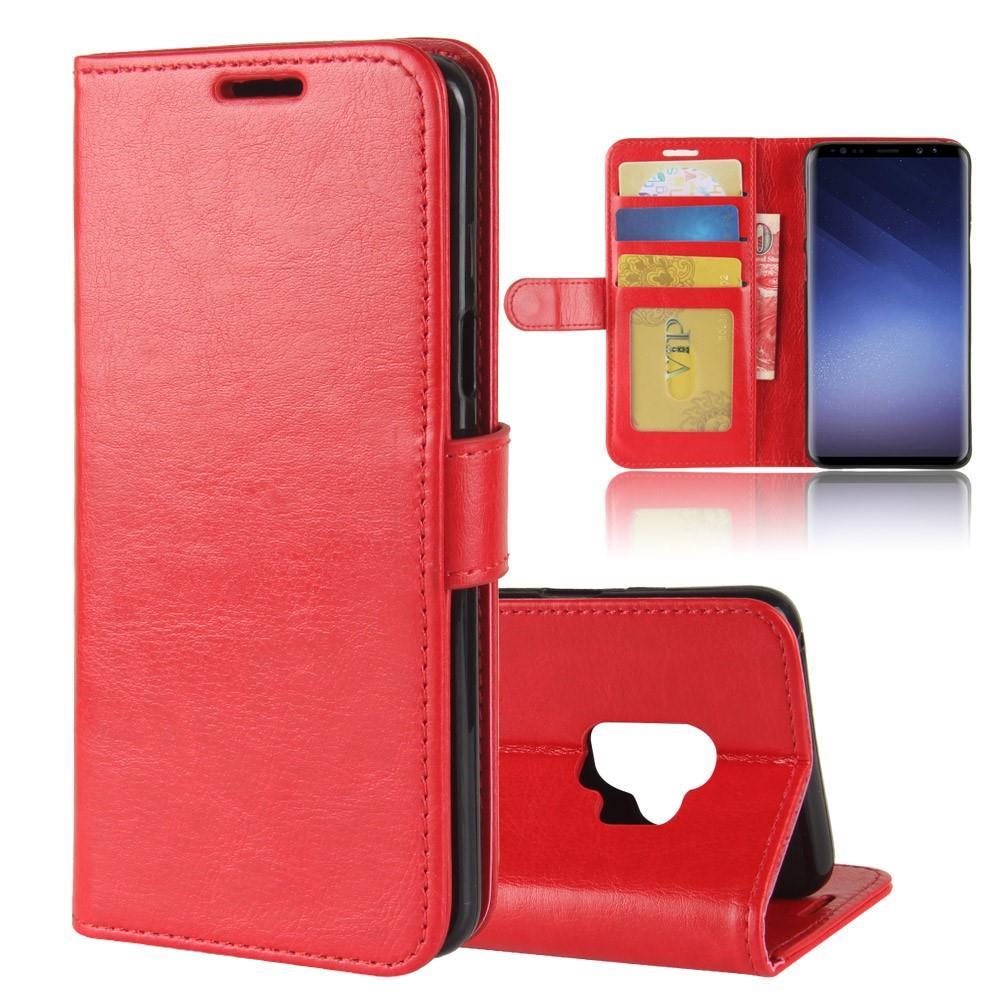 Wallet Case für Samsung Galaxy S9 G960 Crazy Horse Card Slot