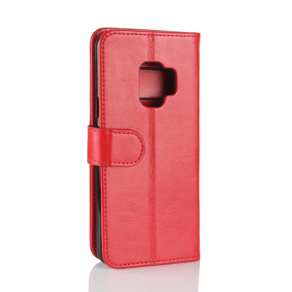 Wallet Case für Samsung Galaxy S9 G960 Crazy Horse Card Slot