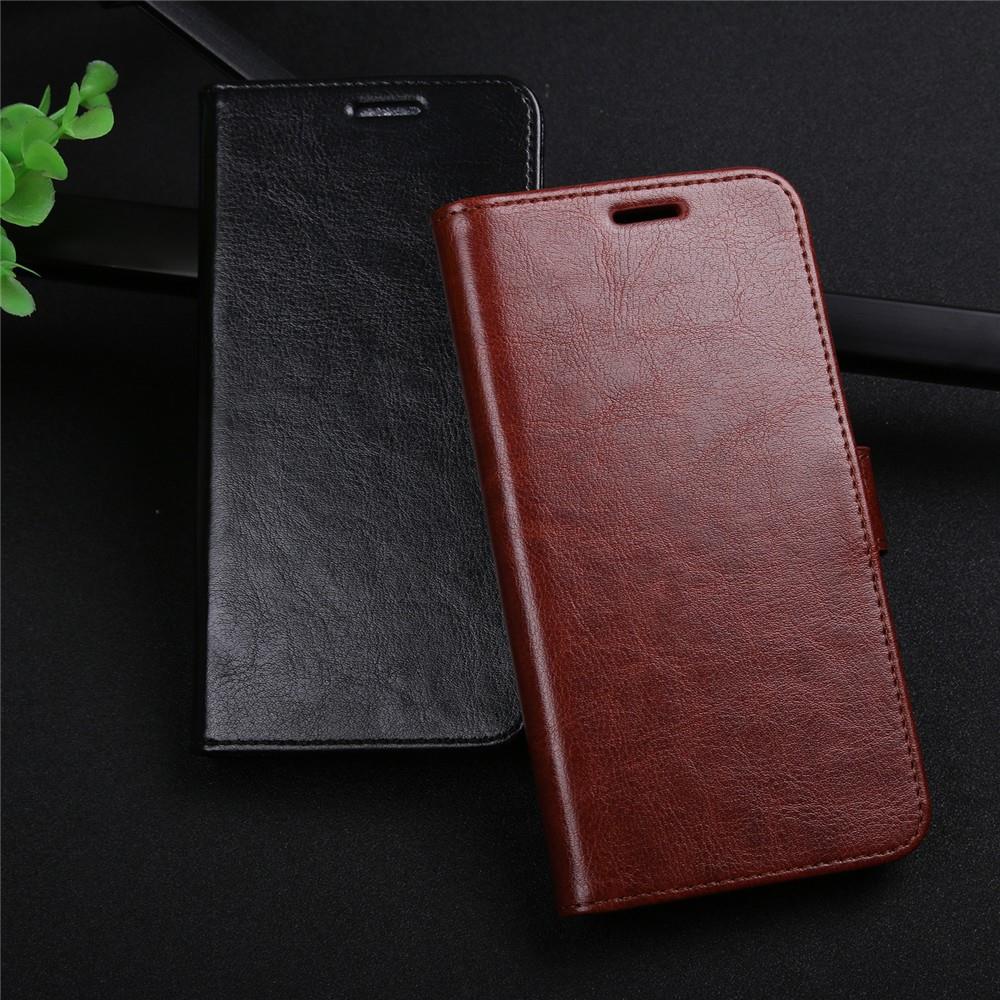 Wallet Case für Samsung Galaxy S9 G960 Crazy Horse Card Slot