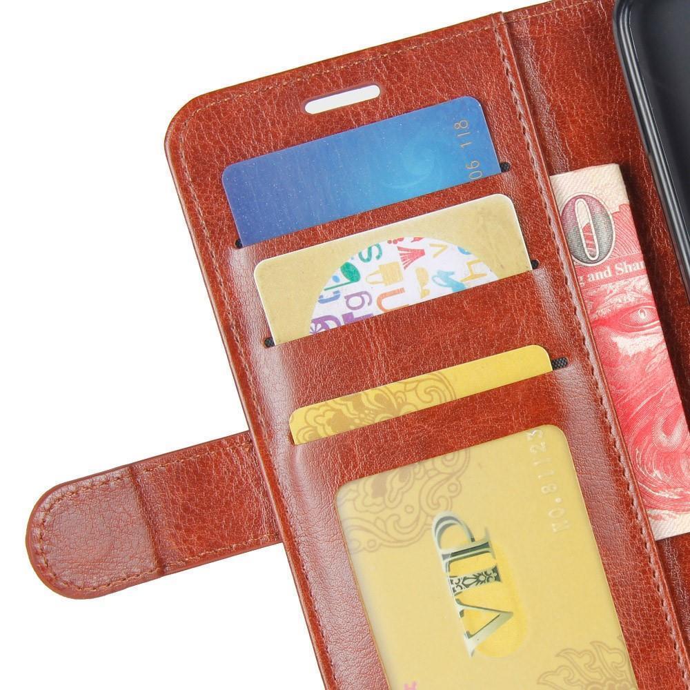 Wallet Case für Samsung Galaxy S9 G960 Crazy Horse Card Slot