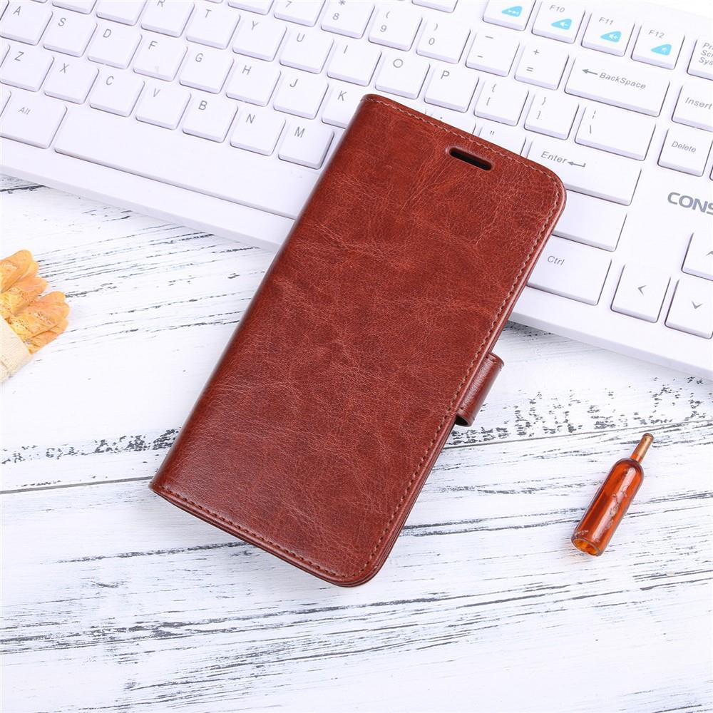 Wallet Case für Samsung Galaxy S9 G960 Crazy Horse Card Slot
