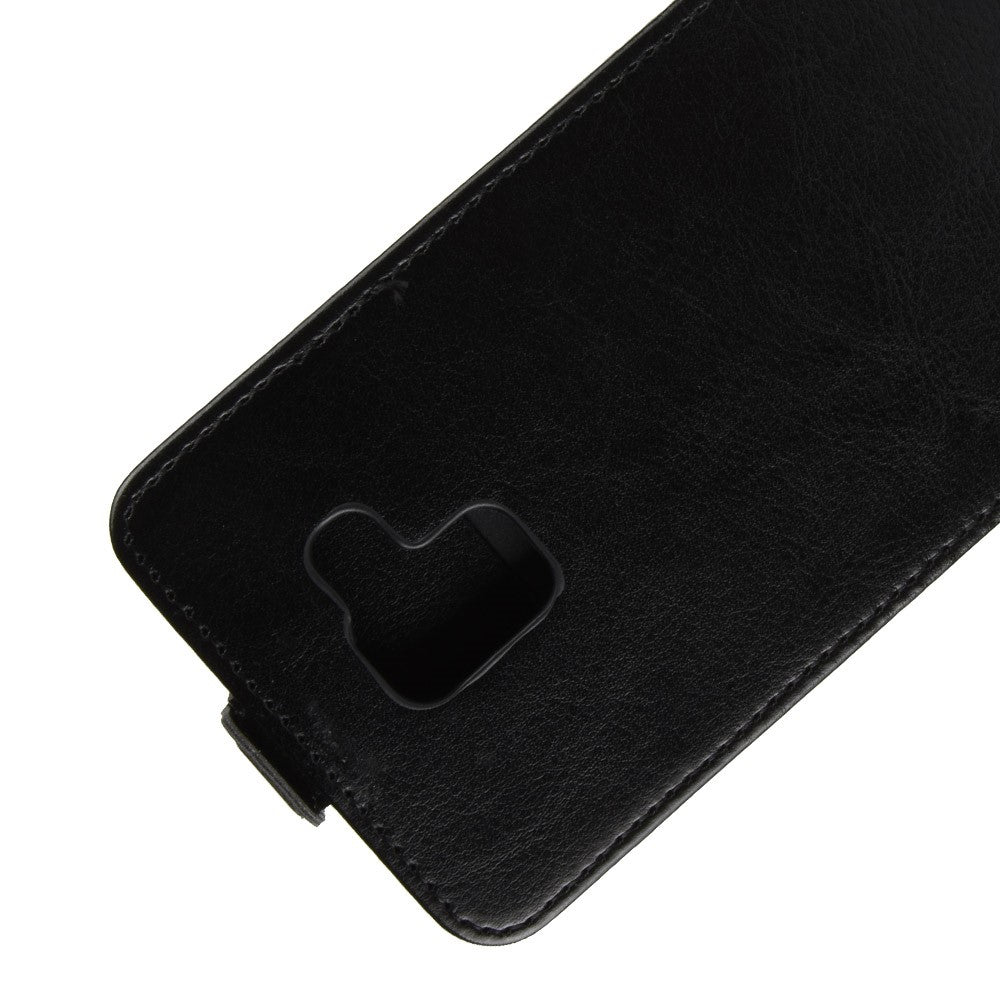 Flip Case für Samsung Galaxy J6 (2018) Crazy Horse Card Slot Handy Tasche