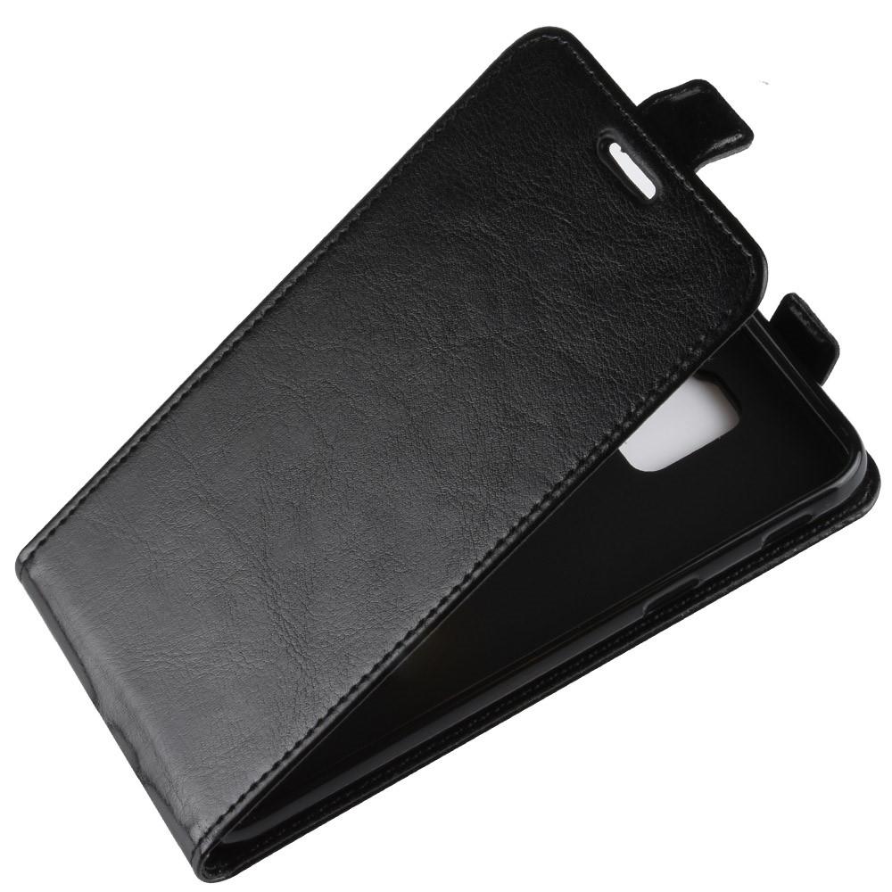 Flip Case für Samsung Galaxy J6 (2018) Crazy Horse Card Slot Handy Tasche