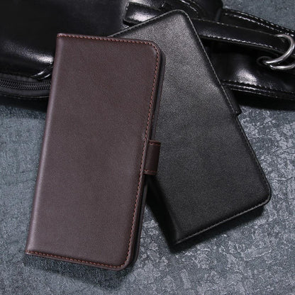 Wallet Case für Samsung Galaxy J6 (2018) Echt Leder Innenfach