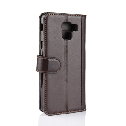 Wallet Case für Samsung Galaxy J6 (2018) Echt Leder Innenfach