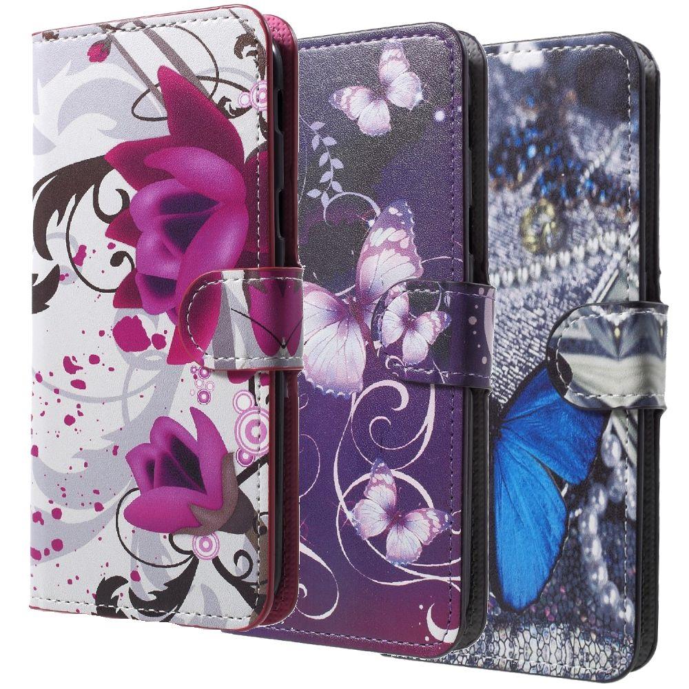 Wallet Case für Samsung Galaxy J6 (2018) Buntes Motiv Muster