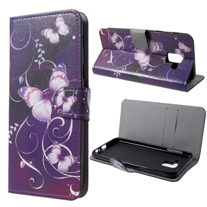 Wallet Case für Samsung Galaxy J6 (2018) Buntes Motiv Muster